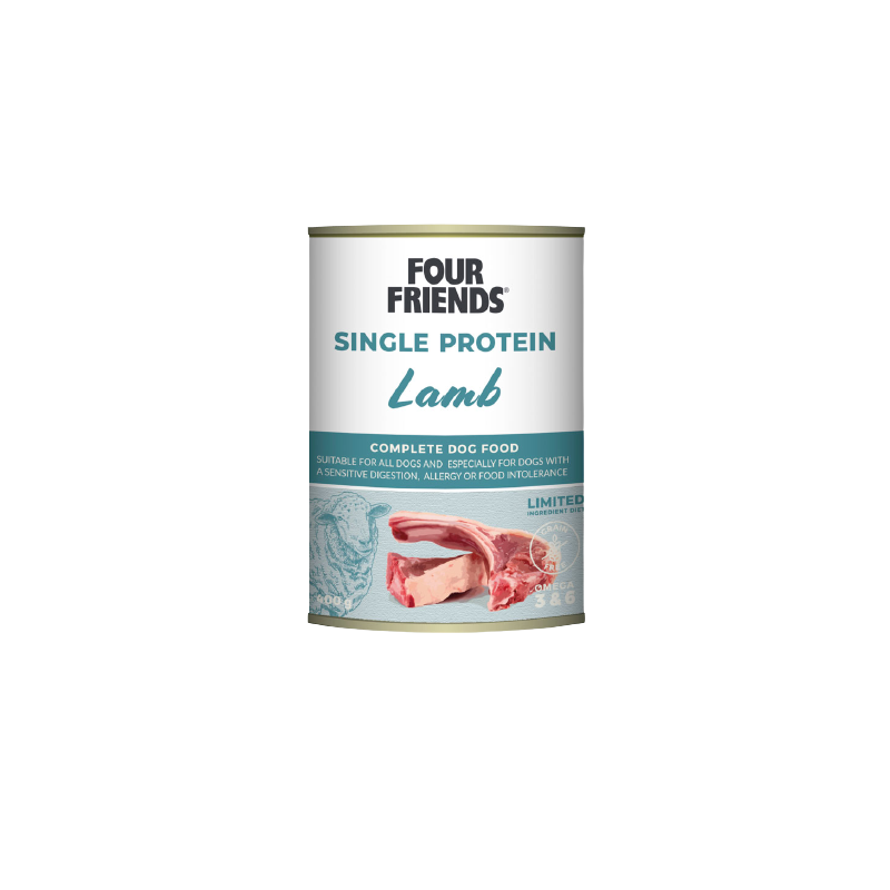 FOUR FRIENDS SINGLE PROTEIN LAMB 400G