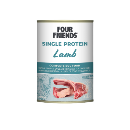 FOUR FRIENDS SINGLE PROTEIN LAMB 400G