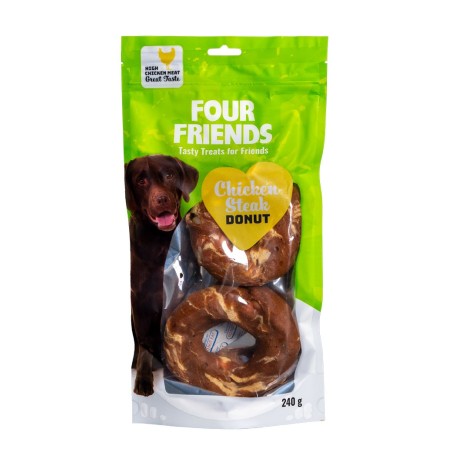 FOUR FRIENDS Пончик со стейком из курицы, 2 шт 240g