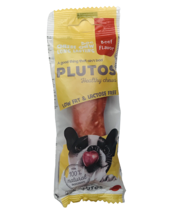 Plutos Dog Cheese & Beef...