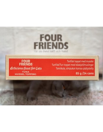 Four Friends cat can...