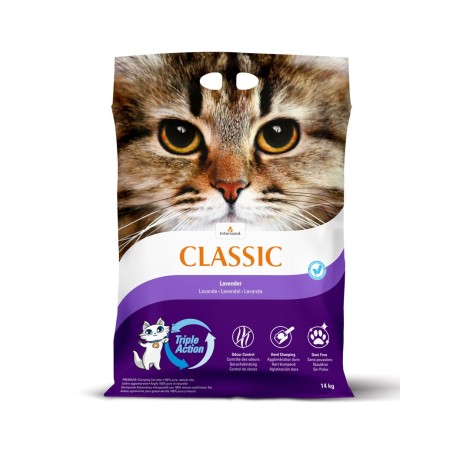 Intersand Classic Lavender Scented Cat Litter 14 kg