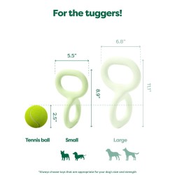 EARTH RATED TUG TOY FOR DOGS SIZE S