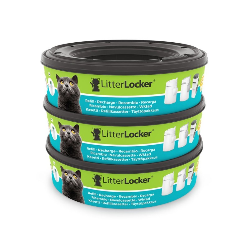 Litterlocker täyttörulla 17x5cm 3-pack by Litter Genie