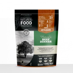 NATURE'S FOOD NAUDANLIHA-ATERIA - Naudan- ja kananhampurilaiset tuoreilla munilla ja kefiirillä - 1 kg