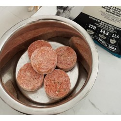 Бургеры из индейки Nature's Food для чувствительных желудков - 1 кг