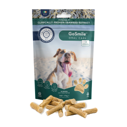 BluePet GoSmile - Teeth & Gums - Maapähklivõi - 175g - 14 pulka  kotis