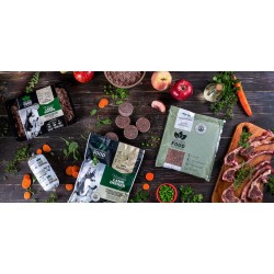 Nature's Food Lamb Dinner tasakaalustatud toortoit lambalihast, monoproteiin pihvid 1kg + 200g tasuta