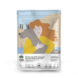 NATURE'S FOOD tasapainoinen raakaruoka  | Välimeren ruokavalio | Kyproksen illallinen | Pihvit | 1 kg