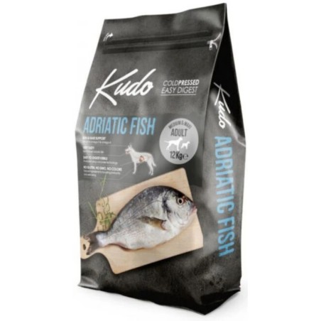Kudo Adriatic Fish cold-pressed dog food 12kg