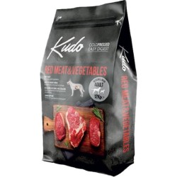 Kudo Red Meat & Vegetables külmpressitud koeratoit 12kg