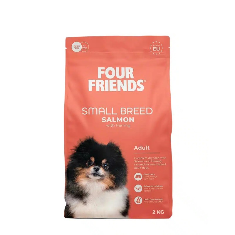 FOURFRIENDS SMALL BREED SALMON 2kg
