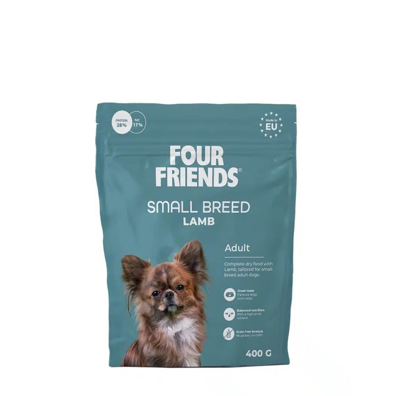 FOURFRIENDS SMALL BREED LAMB 400g