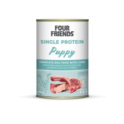 FOURFRIENDS PUPPY LAMB MONOPROTEIIN 400g konserv koertele