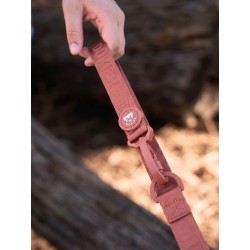 DUKIER HANDS-FREE LEASH TERRACOTA