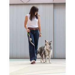 DUKIER LEASH KALEIDO LIME SWIRL SIZE S