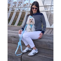 DUKIER LEASH SOFT BLUE SIZE S