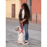 DUKIER LEASH KALEIDO PINK GRID SIZE S