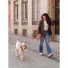 DUKIER LEASH KALEIDO PINK GRID SIZE S