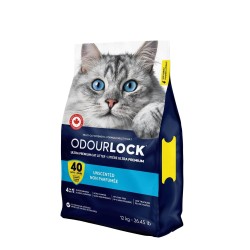INTERSAND ODOURLOCK MULTI CAT 12kg гипоаллергенный наполнитель ультра премиум класса для кошачьего туалета, натуральный