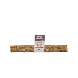 FOURFRIENDS NATURAALNE NÄRIMISPULK PURUSTATUD VEISE-JA KÜÜLIKUNAHAST 25cm 104g