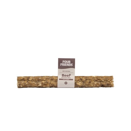 FOURFRIENDS NATURAALNE NÄRIMISPULK PURUSTATUD VEISE-JA KÜÜLIKUNAHAST 25cm 104g