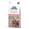 Four Friends Grain Free Salmon monoproteiin 12kg (Derma Coat)